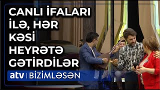 Bizimləsən iştirakçılarından MÖHTƏŞƏM CANLI İFA - Bizimləsən