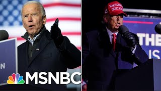 Biden Puts Combative Trump On Defense In Campaign's Last Day | The 11th Hour | MSNBC