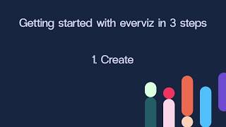 everviz – Getting started in 3 steps