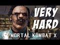 Mortal Kombat X - Leatherface (Butcher) - Klassic Tower on Very Hard - NO MATCHES/ROUNDS LOST!