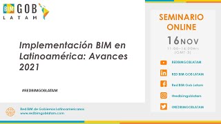 Implementación BIM en Latinoamérica: Avances 2021.