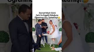 Yazık geline Allah vergisi o #düğün #kina #nikah #gelin #damat #engelli #keder #üzücü #trending