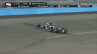 IndyCar Series 2018. Phoenix Grand Prix. Last Laps Battle for Win