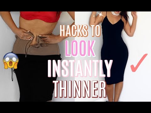 HACKS EVERY GIRL MUST KNOW TO INSTANTLY LOOK THINNER, SKINNY HACKS EVERY GIRL MUST KNOW TO INSTANTLY LOOK THINNER, SKINNY