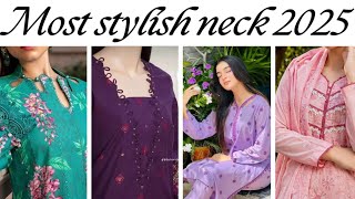 New Neck Designs 2024 For Winter/ Gala Design / Kurti Neck Designs