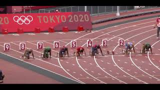 東京オリンピック　陸上男子100m決勝