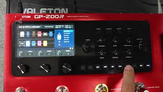 Valeton GP-200R | LOW GAIN | SETTING UP - by Phuong Nguyen Thanh