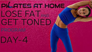 30-Minute Workout Burn Fat and Get Toned | Pilates At Home Session 4
