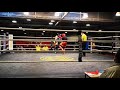 amateur muay thai 54kg 2r 20211212 アマチュアムエタイ 54kg 2021年12月12日