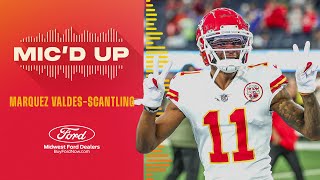 Marquez Valdes-Scantling Mic'd Up: "Finna take it over" | Chiefs vs. Chargers