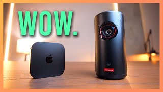 Apple Silicon + Laser Projector media/gaming/workstation setup!