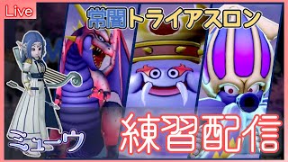 【ドラクエ10】常闇トライアスロン！練習配信 #1 〜職構成検証と参加メンバー募集開始〜