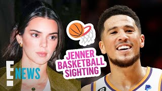 Kendall Jenner Supports BF Devin Booker at NBA Game | E! News