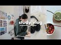 UCLA STUDY VLOG 🖇️ productive uni days, midterm prep, study w me, asmr cooking, friend gatherings