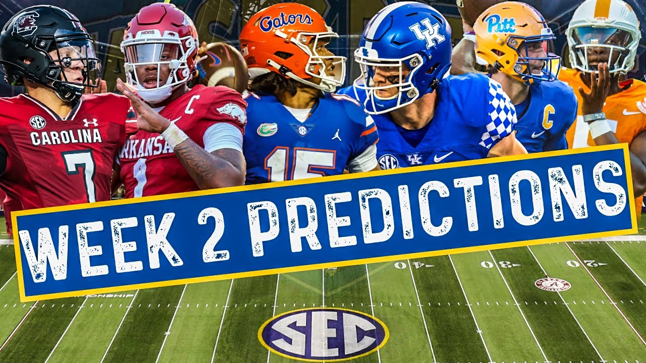 Week 2 Predictions Show | That SEC Podcast - Win Big Sports