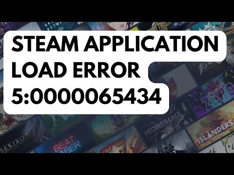 How To Fix Steam Application Load Error 5:0000065434