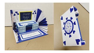 DIY_ Happy Teachers day card | Making a teachers day card easily | Handmade card for Teachers Day