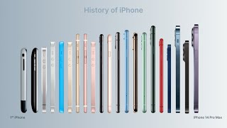 The Incredible Evolution of iPhone: A Journey from 2007 to 2022!