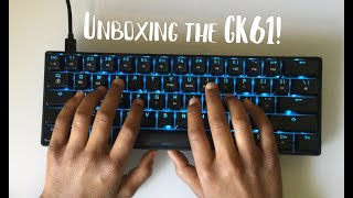 Unboxing the GK61 (Blue switches)