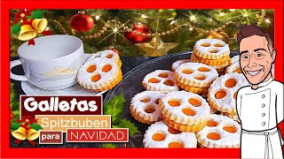 How to make SPITZBUBEN Christmas cookies | LOS BARONI | Coma hacer galletas alemanas navideñas