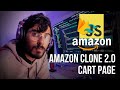 Build Amazon 2.0 Cart Page with JavaScript (Tailwind CSS, Firebase, HTML, & CSS)