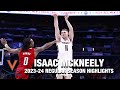 Isaac McKneely 2023-24 Regular Season Highlights | Virginia Guard