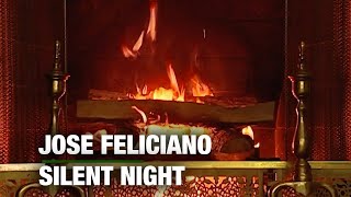 José Feliciano - Silent Night (Christmas Fireplace)