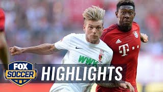 Esswein givers Augsburg stunning 1-0 lead at Bayern Munich - 2015–16 Bundesliga Highlights