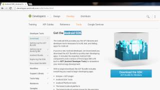 Android Tutorial 1- Getting Started- Downloading required tools for Android Development