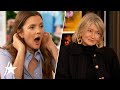 Drew Barrymore Playfully PUSHED AWAY By Martha Stewart In TV Interview