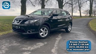 Nissan Qashqai 1.6 DIG-T 120 kW, 11/2015, 89.000 km