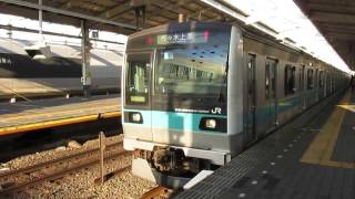 JR東日本E233系2000番台マト1編成 代々木上原駅発車+α