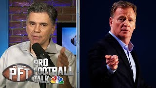 Roger Goodell will conduct 2020 NFL Draft from basement | Pro Football Talk | NBC Sports