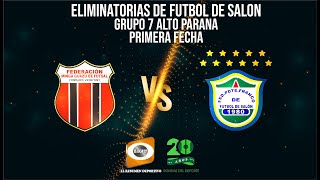 1° FECHA – ELIMINATORIAS GRUPO 7 MINGA GUAZU VS PRESIDENTE FRANCO