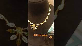 Grt Light weight collection #gold #grt #goldcollections #necklace