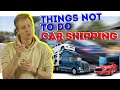 MOVING TIPS 2021 - THINGS NOT TO DO CAR SHIPPING - MOVING HACKS