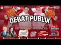 🔴 DEBAT PUBLIK PEMILIHAN BUPATI DAN WAKIL BUPATI BANGKA SELATAN TAHUN 2024