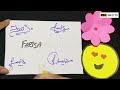 Farisa Name Signature - Handwritten Signature Style for Farisa Name