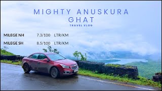 THE MIGHTY KONKAN ANUSKURA GHAT|| Chevrolet Cruze      #travelvlog #roadtrip #trending