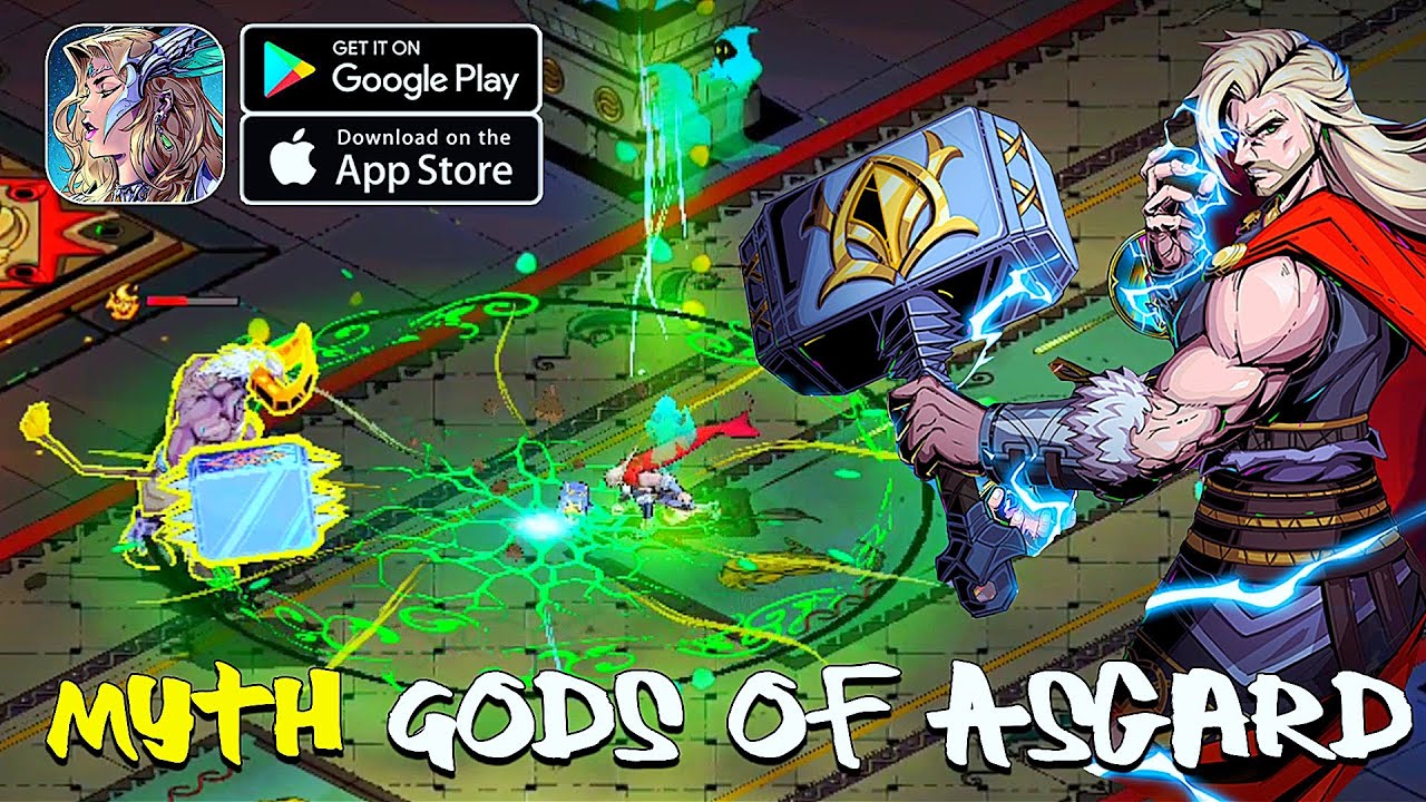 Myth: Gods Of Asgard - Beta Gameplay (Android/IOS) - YouTube