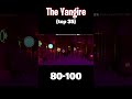 the yangire 80 100 top 35 geometrydashfr extremedemon hardest dorami yangire