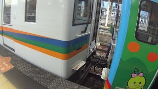 車いす道中記鹿児島編 出水駅肥薩おれんじ鉄道列車切り離し前後列車乗り換え 鹿児島県出水市編