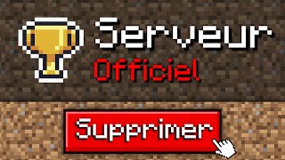 Le serveur Minecraft Officiel disparait aujourd'hui...