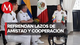 Secretario de Marina se reúne con armadas de Colombia, Perú y Argentina