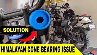 Himalayan Cone Set T-Stem Bearing  Issue Solved🤩 | Cone Set Issue Solution🔥 | Art of Motorcycle ♥️