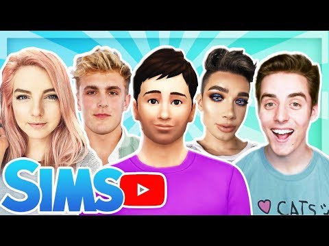 Sims 4 YOUTUBERS! - YouTube