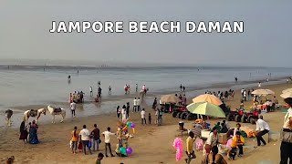 Daman - Jampore Beach || New Vlog Video 2024 || Diu And Daman, Gujarat