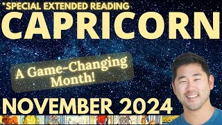 Capricorn November 2024 - CUE THE TRUMPETS! THIS IS YOUR MONTH, CAPRICORN!