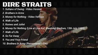 D i r e   S t r a i t s  ~ Most Popular Hits Playlist ~ Greatest Hits