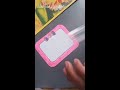 diy name slip at home 🏡 crafts 🎀 diystationary wasteoutofbest likeandsubscribe shorts